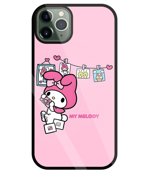 My Melody Glass Case For Apple iPhone 11 Pro Max