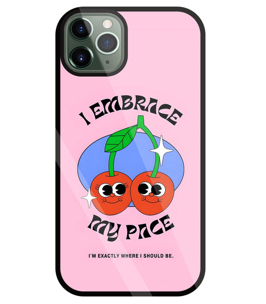 My Pace Glass Case For Apple iPhone 11 Pro Max