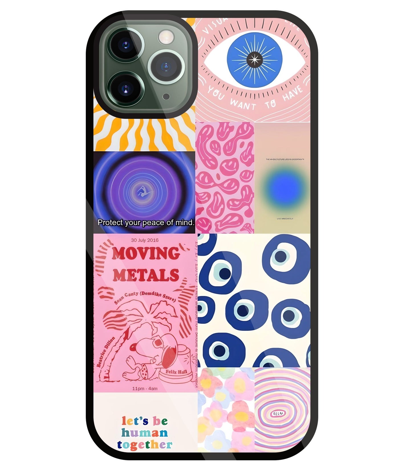 Peace Of Mind Glass Case For Apple iPhone 11 Pro Max