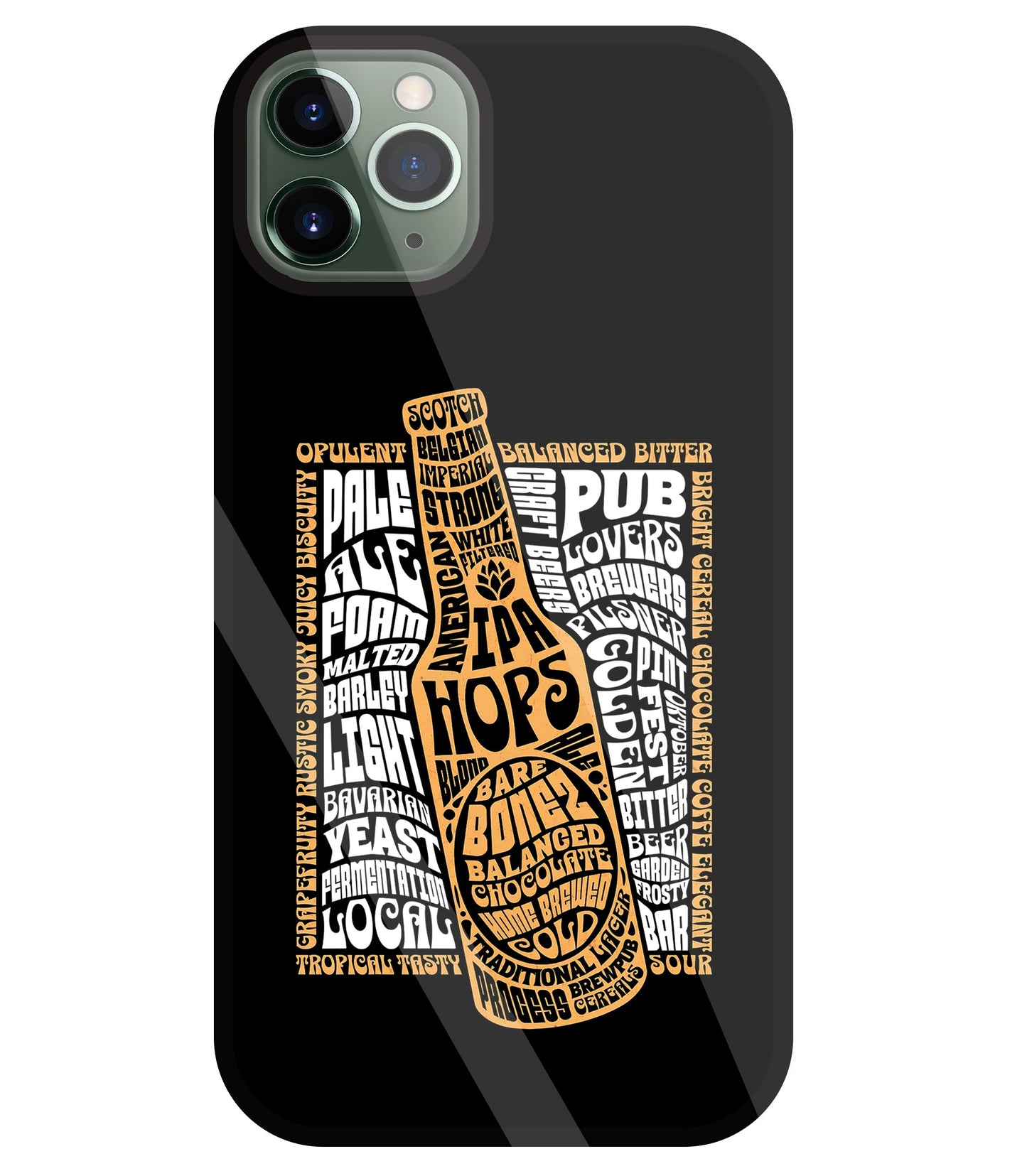 Pub Lover Glass Case For Apple iPhone 11 Pro Max