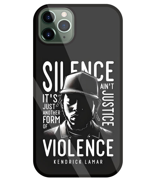 Silence Glass Case For Apple iPhone 11 Pro Max