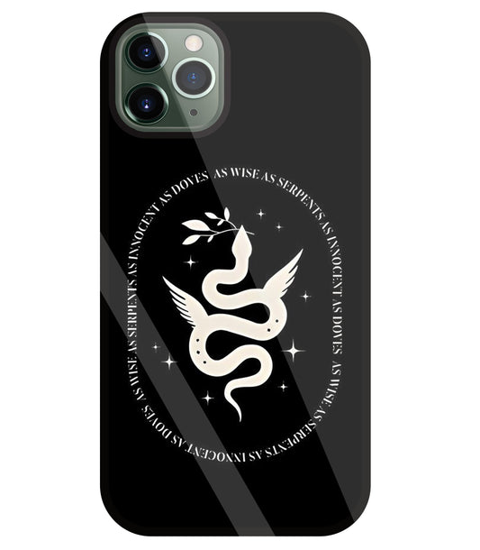 Snakestress Glass Case For Apple iPhone 11 Pro Max