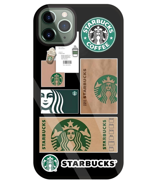 Starbucks 1971 Glass Case For Apple iPhone 11 Pro Max