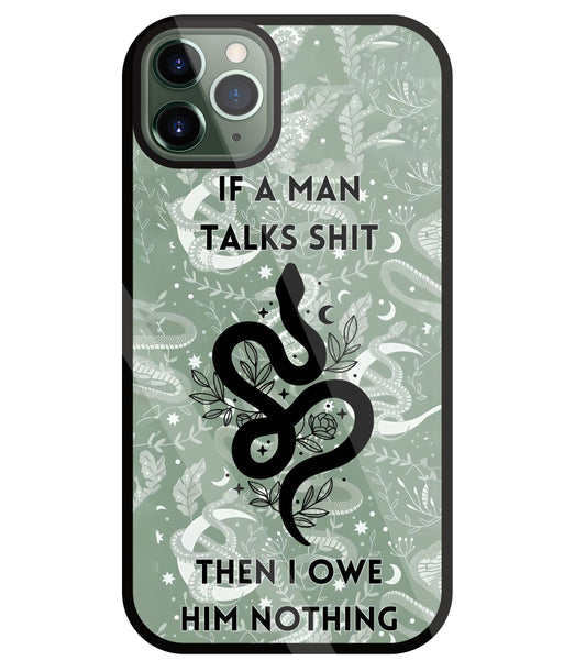 Talk Shit Glass Case For Apple iPhone 11 Pro Max