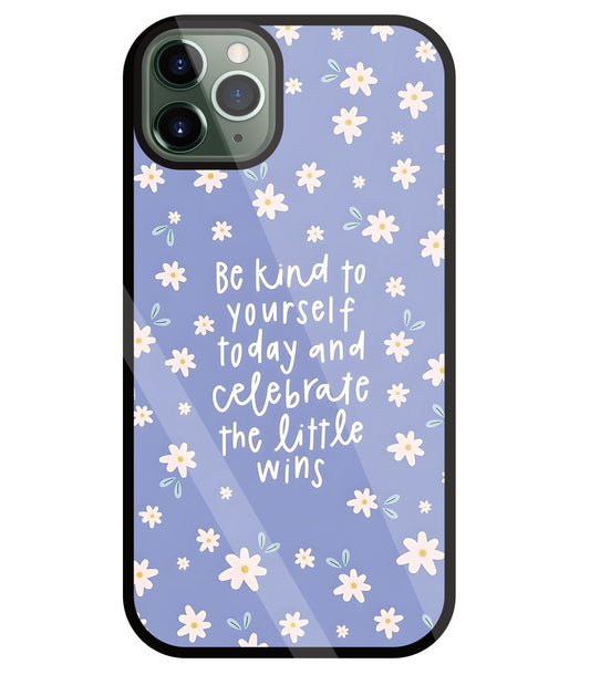 The Little Wine Flower Glass Case For Apple iPhone 11 Pro Max