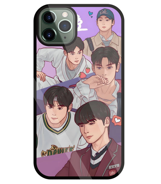 Ture Beauty K Drama Glass Case For Apple iPhone 11 Pro Max