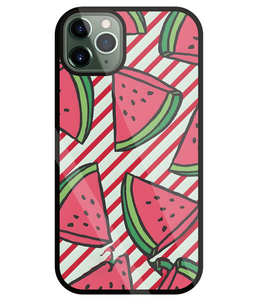Watermelon Glass Case For Apple iPhone 11 Pro Max