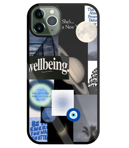 WellBeing Glass Case For Apple iPhone 11 Pro Max