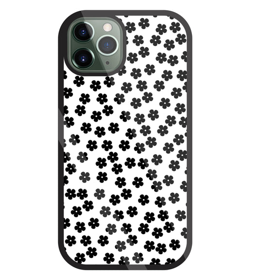 Multiple Daisy flowers Glass Case For Apple iPhone 11 Pro