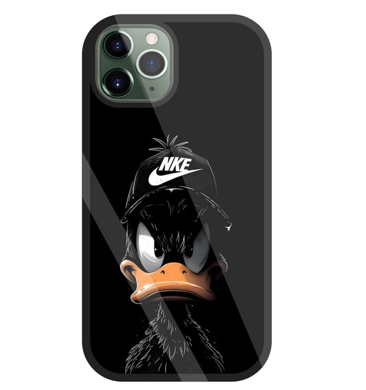 Nike Toon Duck Glass Case For Apple iPhone 11 Pro