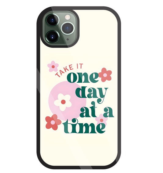 One Day A Good Time Glass Case For Apple iPhone 11 Pro