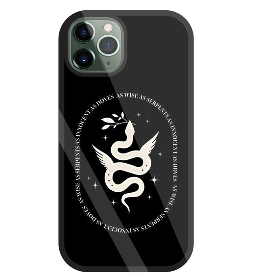 Snakestress Glass Case For Apple iPhone 11 Pro