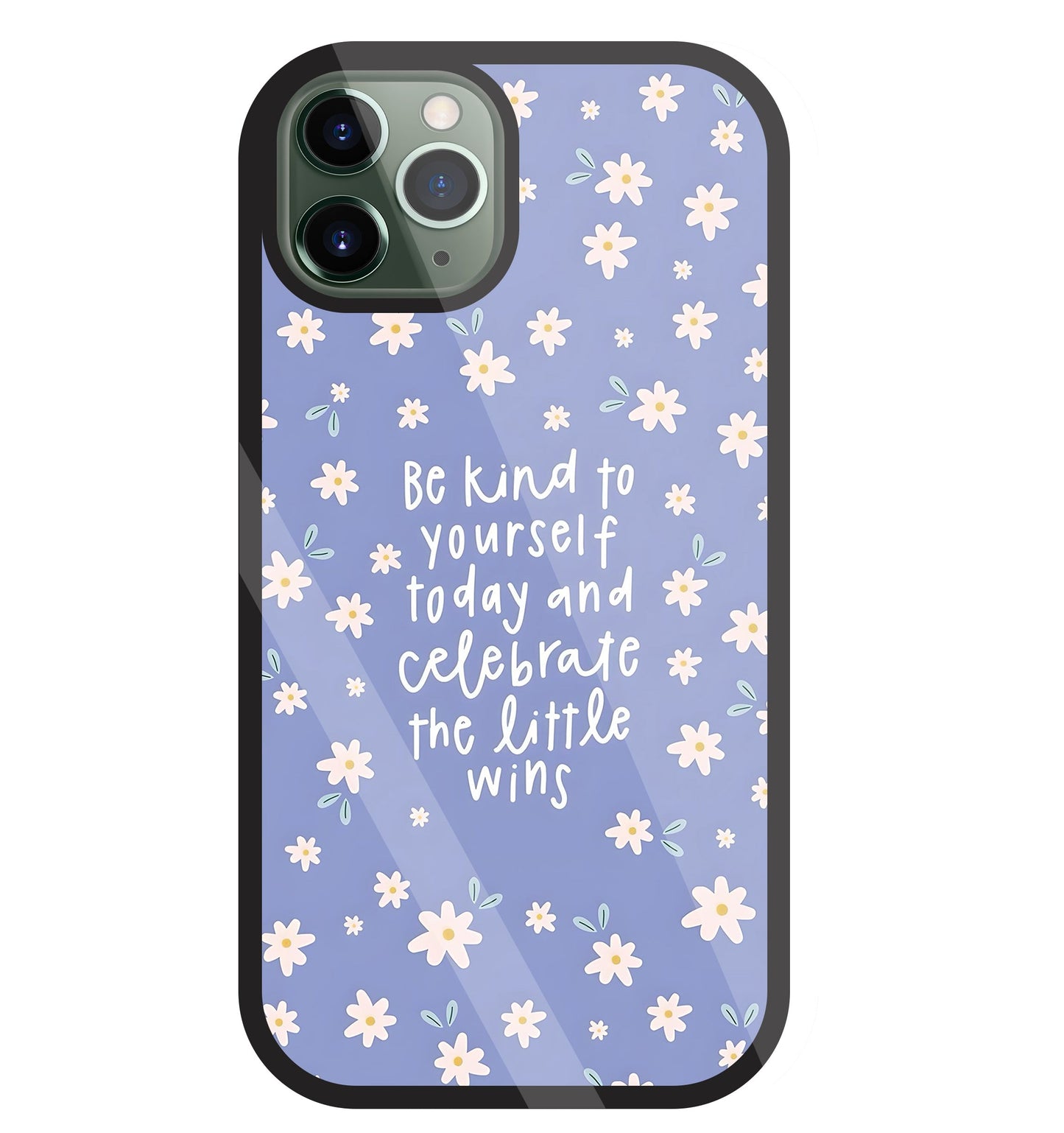 The Little Wine Flower Glass Case For Apple iPhone 11 Pro
