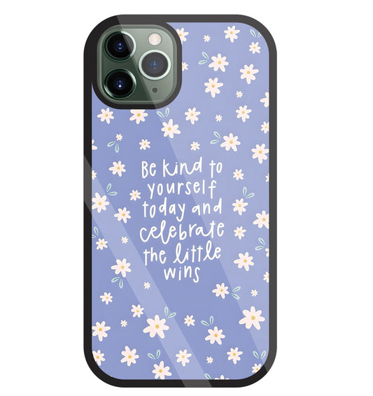 The Little Wine Flower Glass Case For Apple iPhone 11 Pro