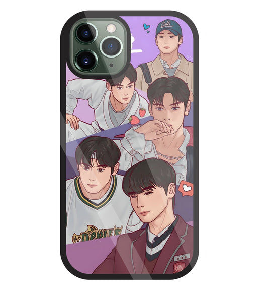 Ture Beauty K Drama Glass Case For Apple iPhone 11 Pro