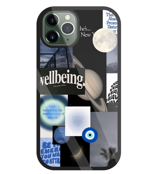 WellBeing Glass Case For Apple iPhone 11 Pro