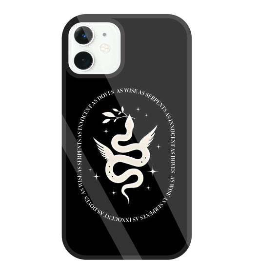 Snakestress Glass Case For Apple iPhone 11