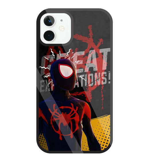 Spidy Sense Glass Case For Apple iPhone 11