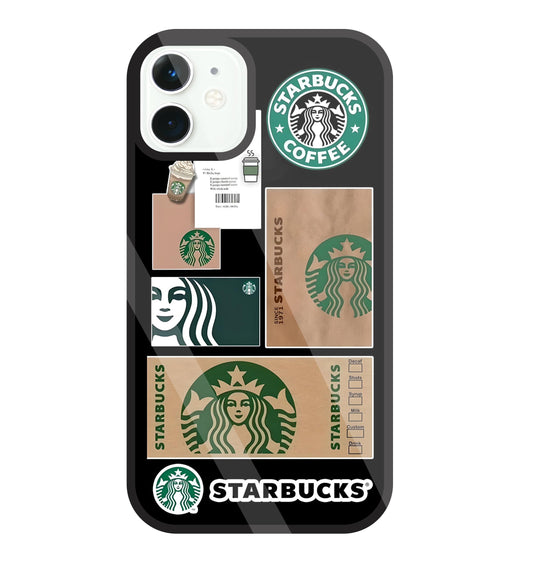Starbucks 1971 Glass Case For Apple iPhone 11