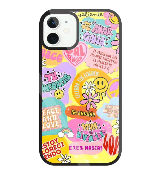 Sunflower Vibes Glass Case For Apple iPhone 11