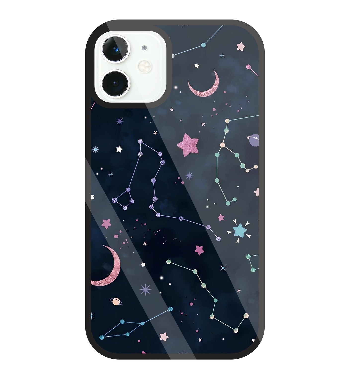 Symbol Of Stars Glass Case For Apple iPhone 11