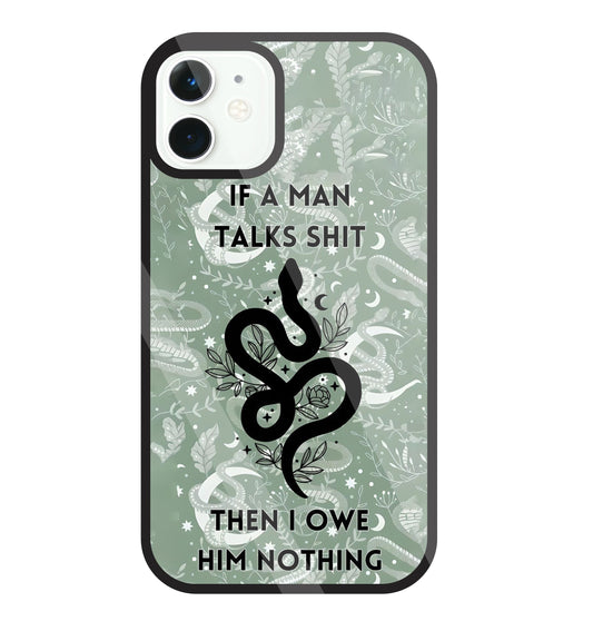 Talk Shit Glass Case For Apple iPhone 11