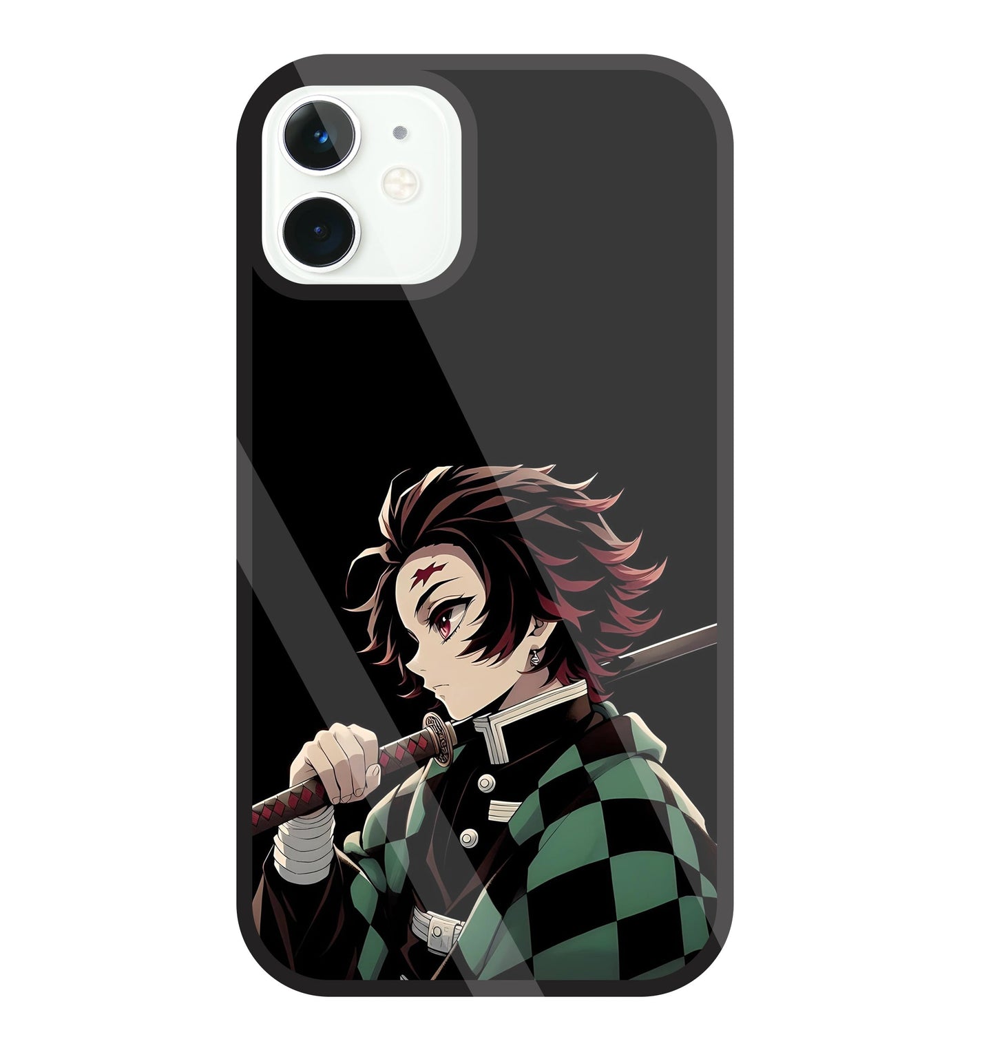 Tanjiro Kamado Glass Case For Apple iPhone 11