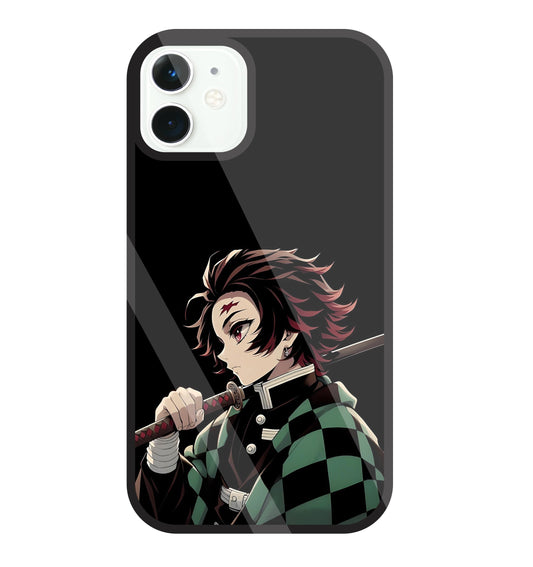 Tanjiro Kamado Glass Case For Apple iPhone 11