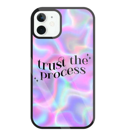 Trust the Process Glass Case For Apple iPhone 11