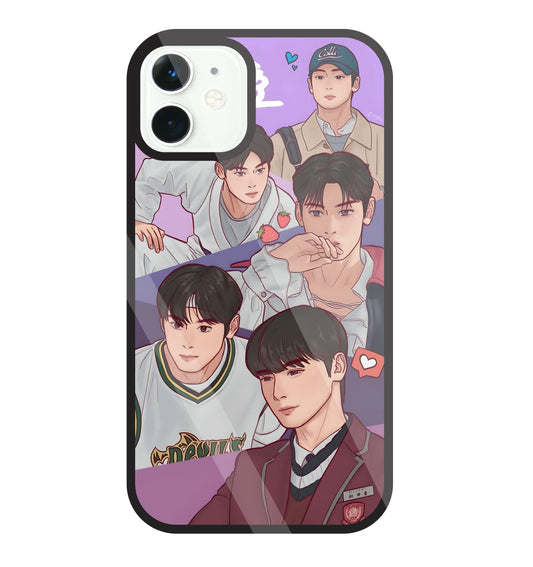 Ture Beauty K Drama Glass Case For Apple iPhone 11