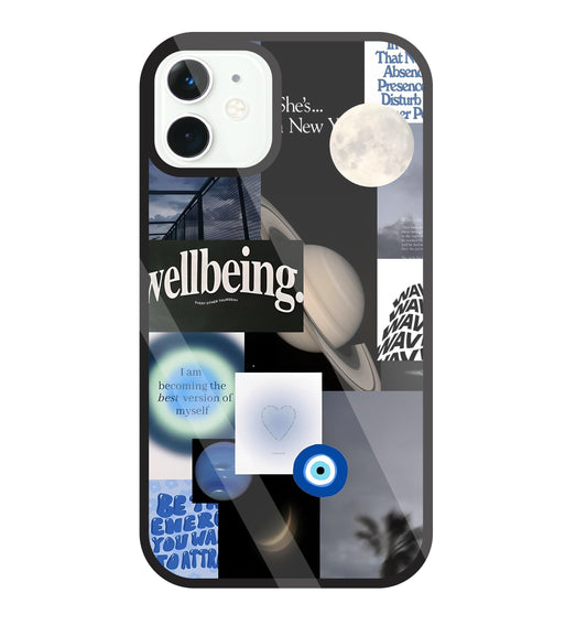 WellBeing Glass Case For Apple iPhone 11