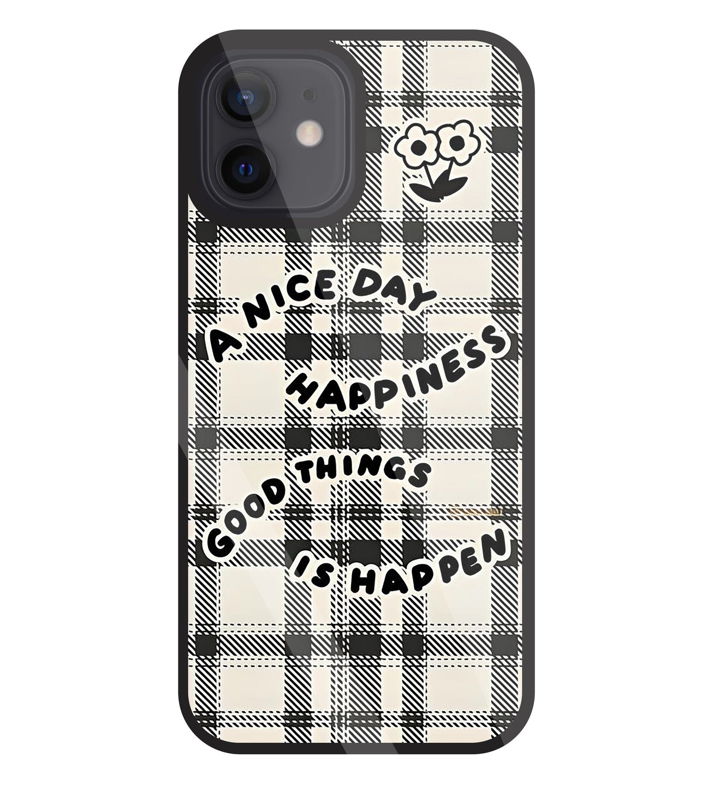 A Nice Day Glass Case For Apple iPhone 12