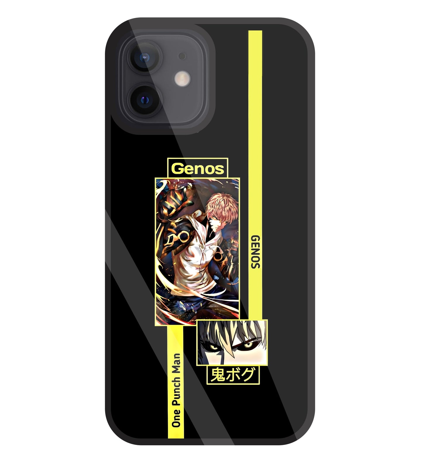 Genos Attack on Titan Glass Case For Apple iPhone 12