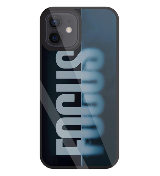 Focus Mirror Glass Case For Apple iPhone 12
