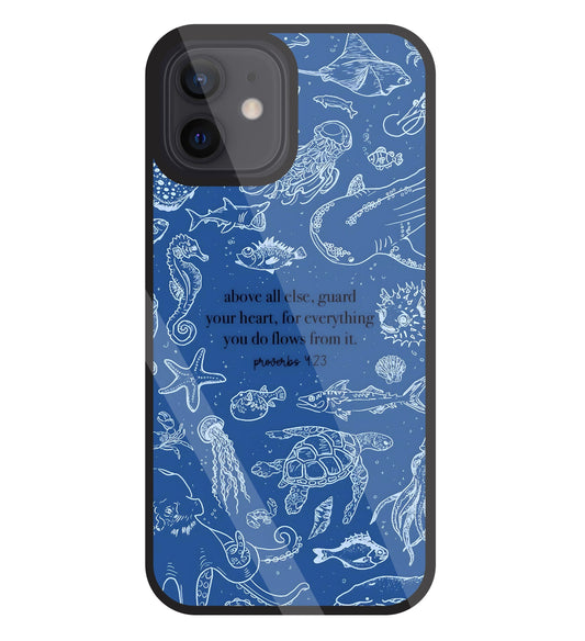For Everything Glass Case For Apple iPhone 12