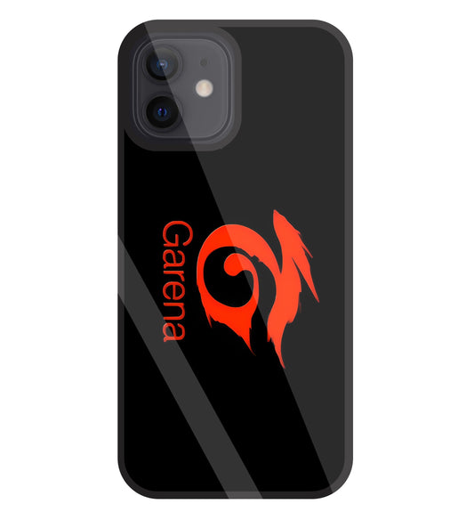 Garena Glass Case For Apple iPhone 12