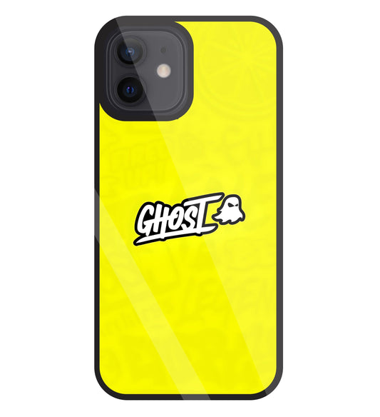 Ghost Lemon Glass Case For Apple iPhone 12