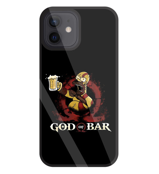 God Of Bar Glass Case For Apple iPhone 12