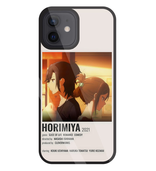 Horimiya Glass Case For Apple iPhone 12