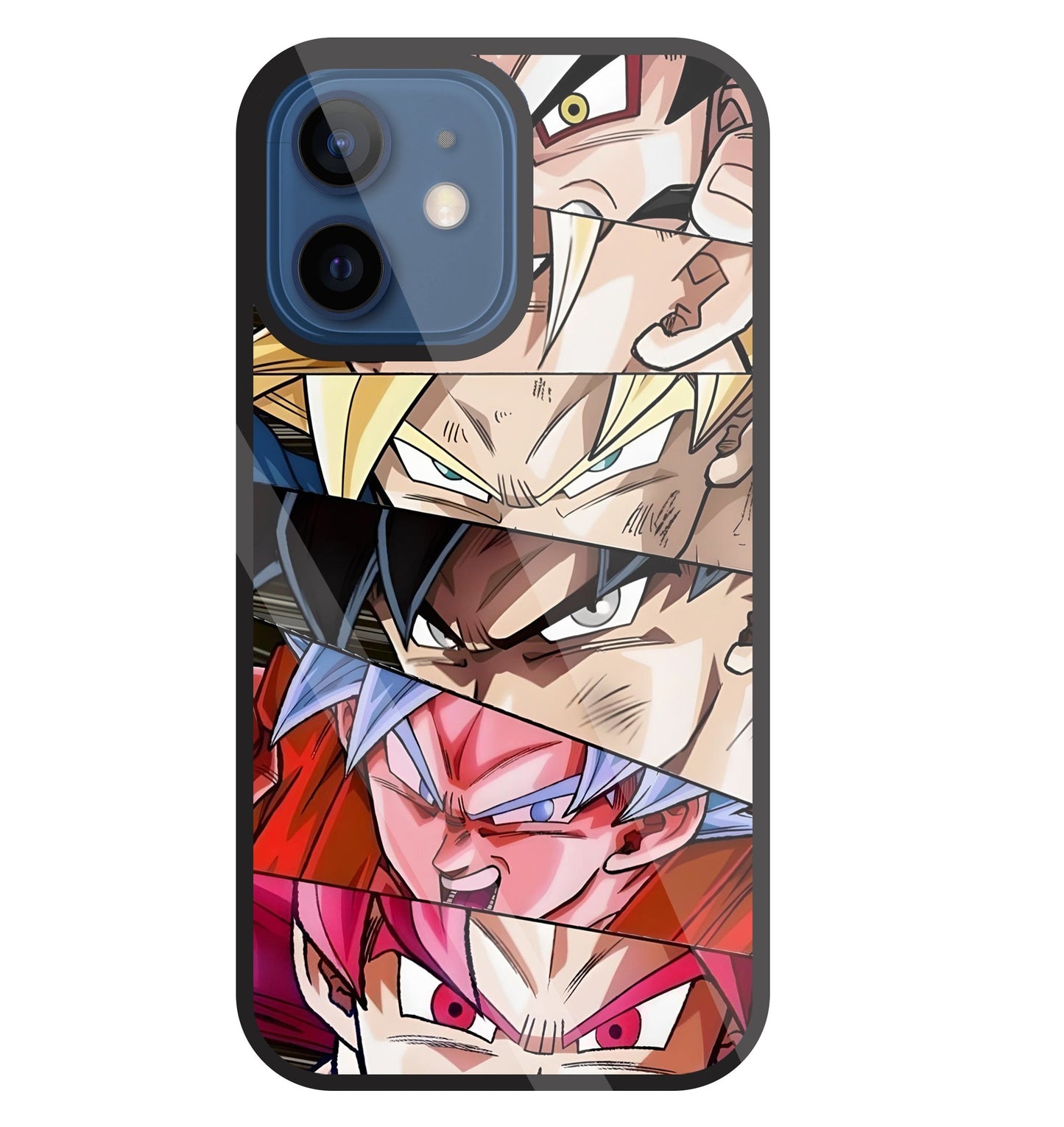 All Super Saiyan Glass Case For Apple iPhone 12 Mini
