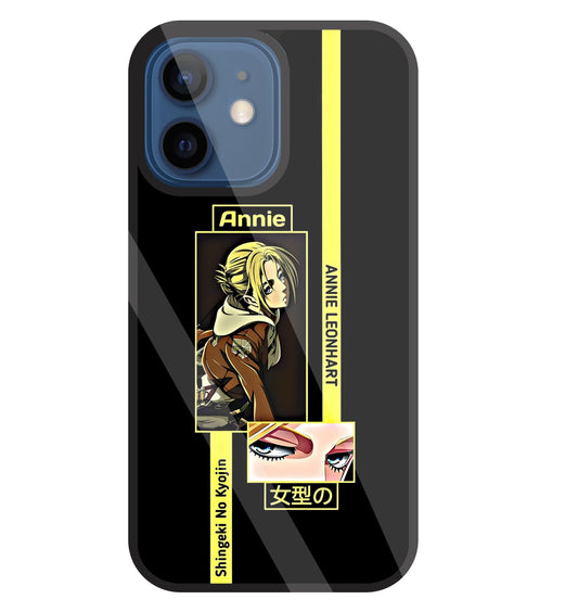 Annie Attack on Titan  Glass Case For Apple iPhone 12 Mini