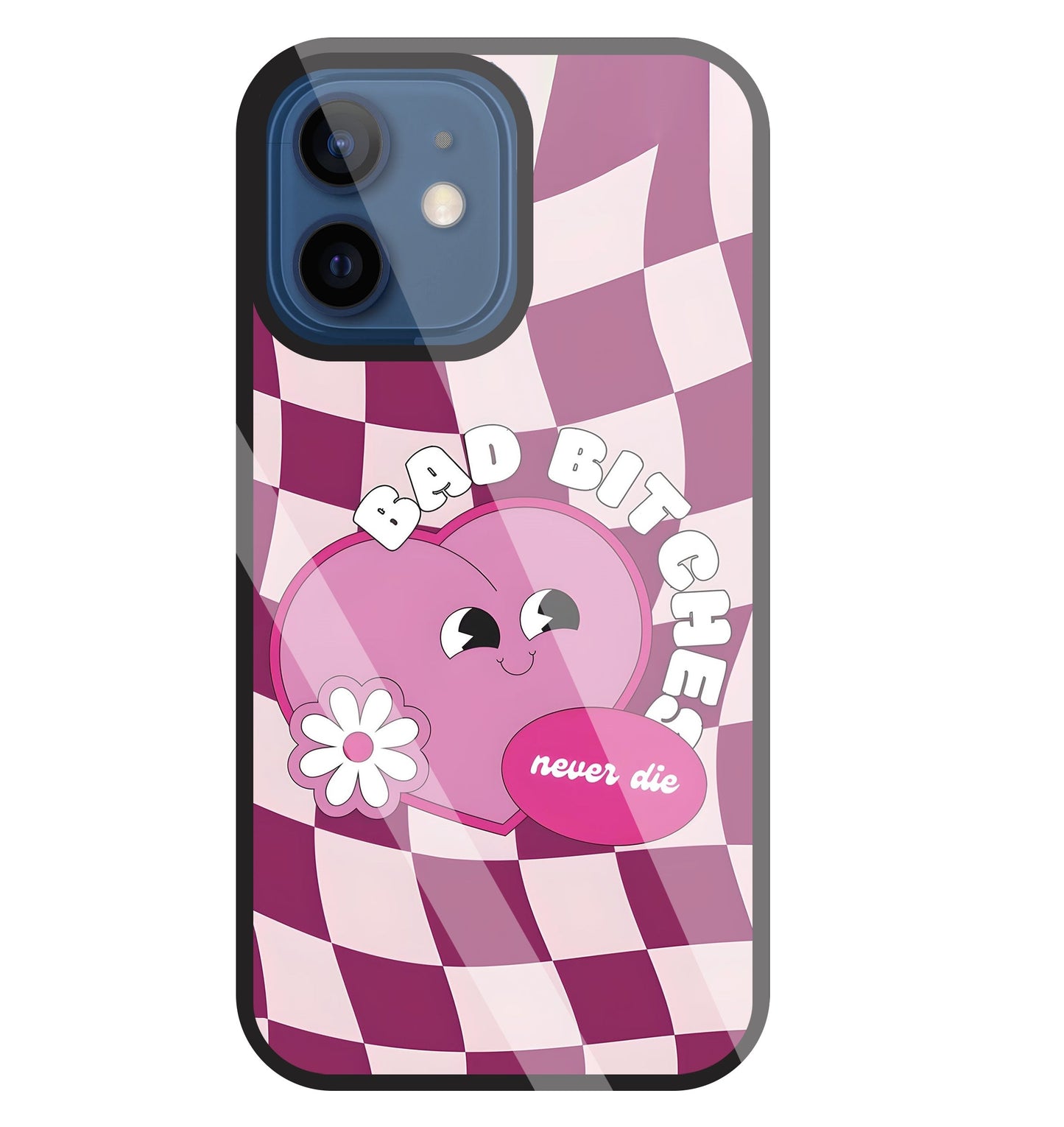 Bad Bitches Glass Case For Apple iPhone 12 Mini