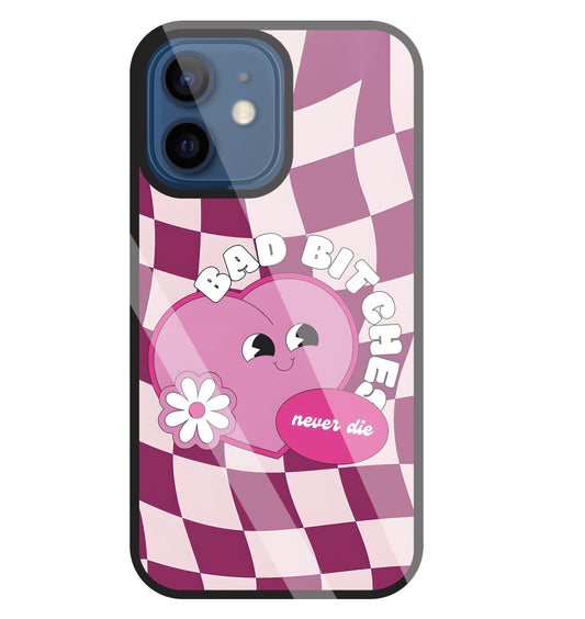 Bad Bitches Glass Case For Apple iPhone 12 Mini