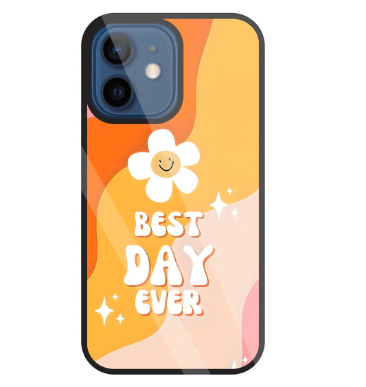 Best Day Ever Glass Case For Apple iPhone 12 Mini