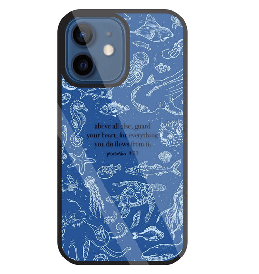 For Everything Glass Case For Apple iPhone 12 Mini