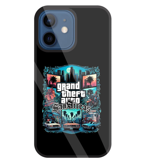GTA Sanareas Glass Case For Apple iPhone 12 Mini