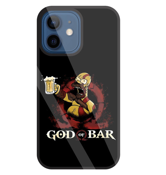 God Of Bar Glass Case For Apple iPhone 12 Mini