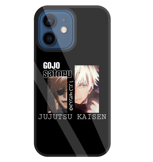Gojo And Kaisen Glass Case For Apple iPhone 12 Mini