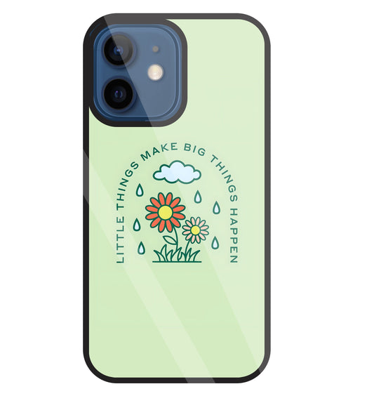Make Big Things Glass Case For Apple iPhone 12 Mini