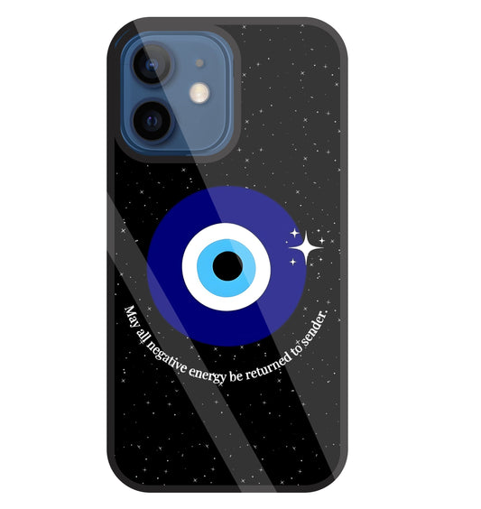 Negative Energy Return Glass Case For Apple iPhone 12 Mini